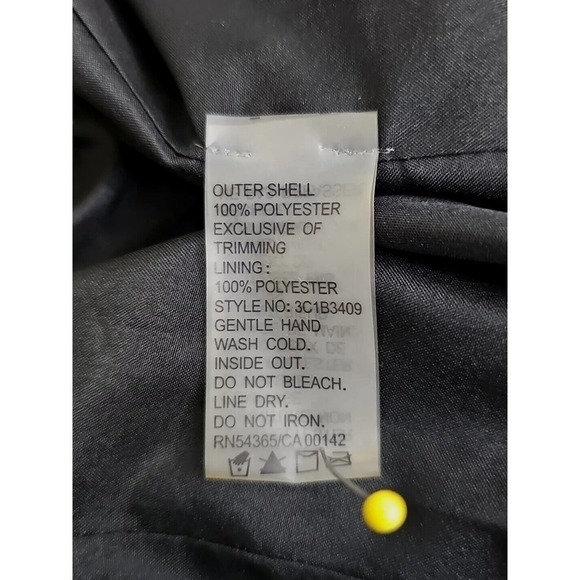 Peter Nygard ~Woman Size 8~ Black Shimmering Zip-Up Bomber Jacket Fully Lined. - Picture 5 of 12